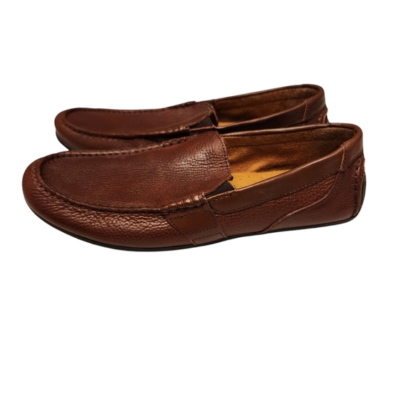 Nunn Bush Men's Brown Leather Driving Loafers 9.5 - Picture 1 of 13